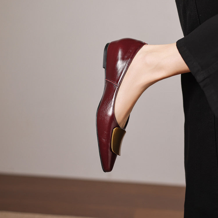 Lorea | Women's Leather Ballet Flats photo 9