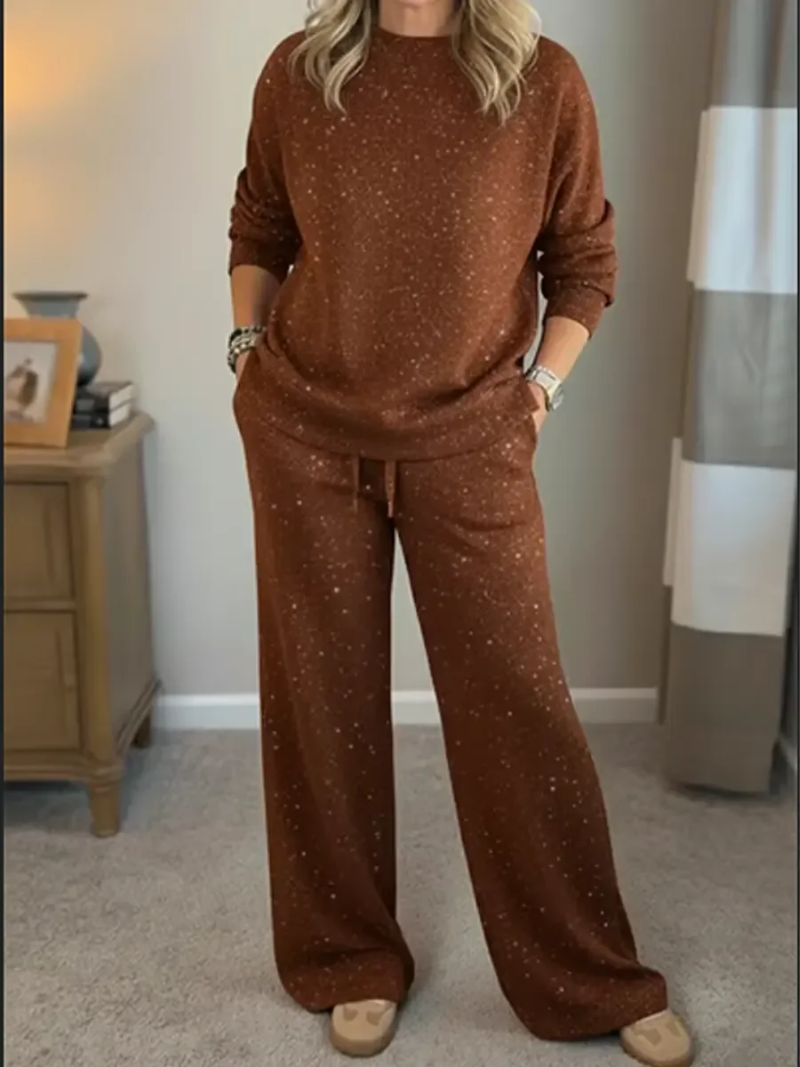 Louisa Women's Co-ord Set with a Round Neck and Pockets, photo 4