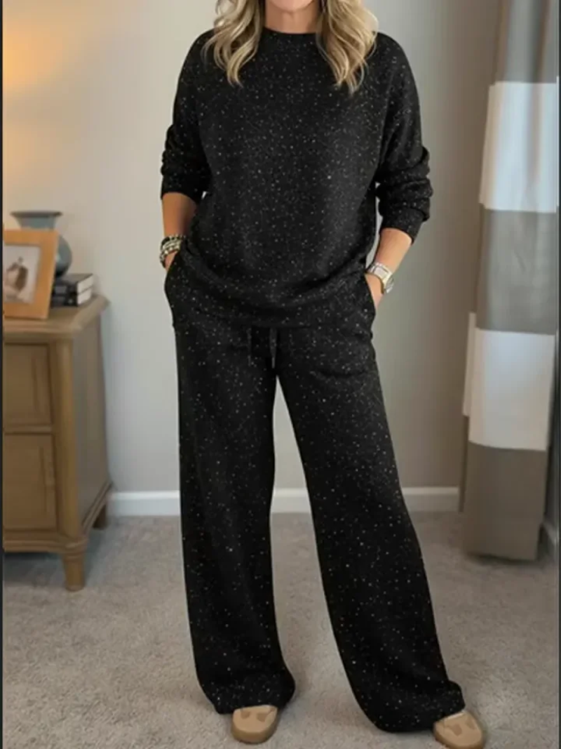Louisa Women's Co-ord Set with a Round Neck and Pockets, photo 5