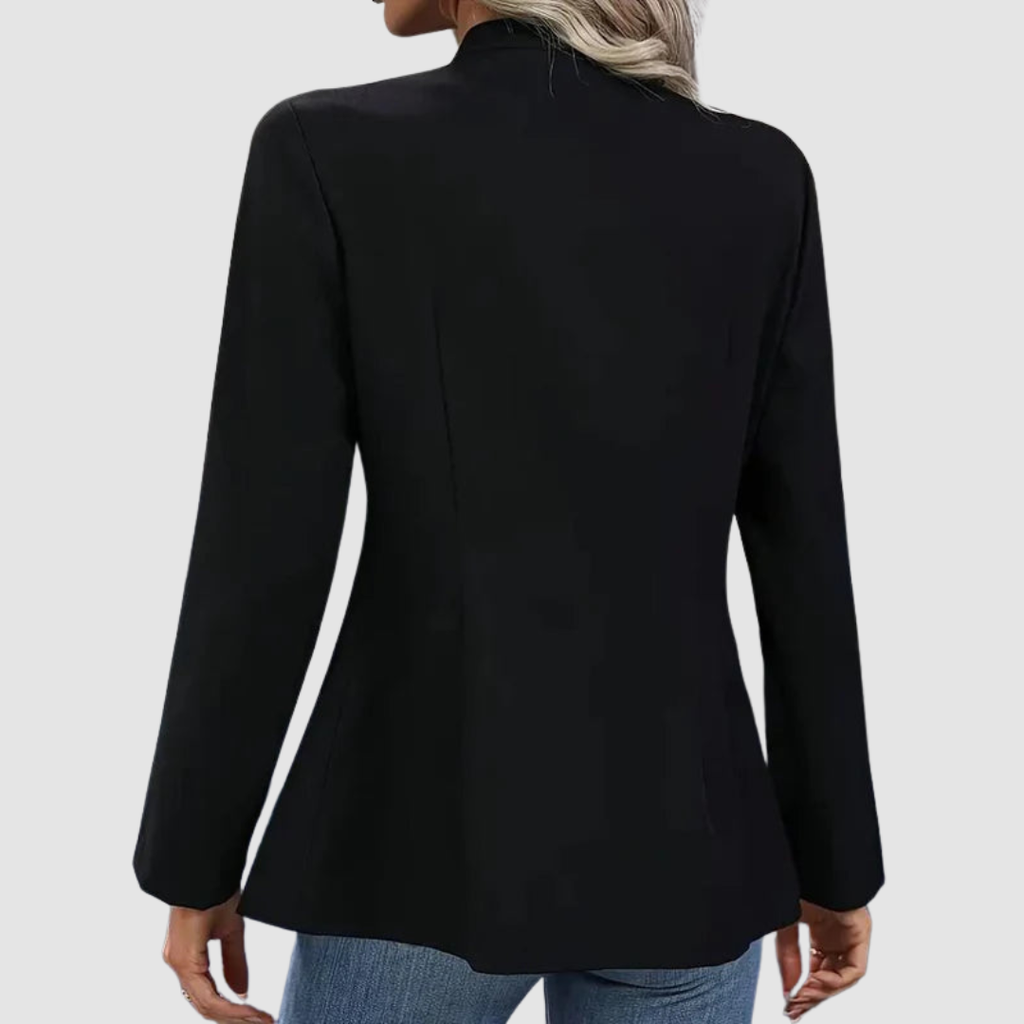 Lyra Women's Blazer in Cotton with Buttons, photo 6