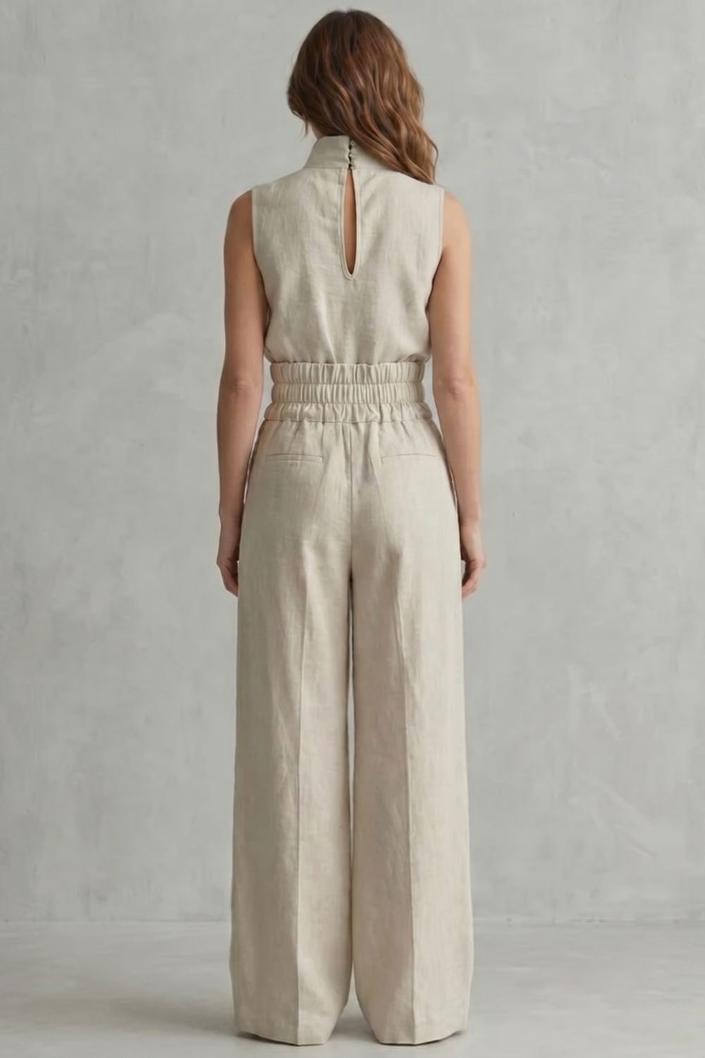 Marla Women's Two-Piece Set with Wide Leg Trousers, photo 4