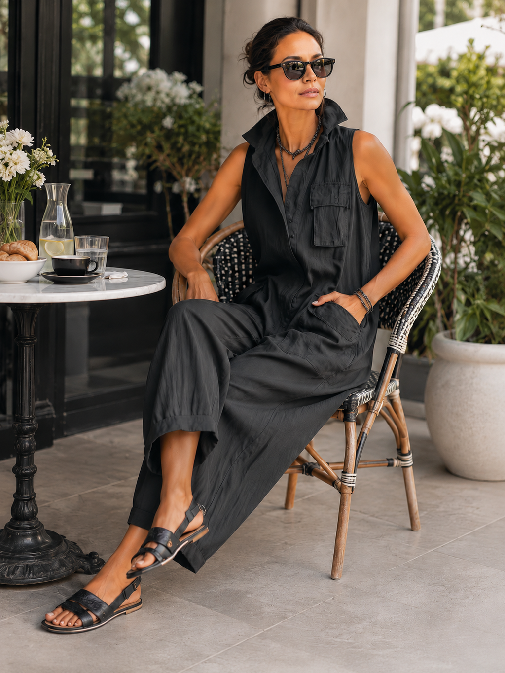 Michela | Cotton Jumpsuit photo 5