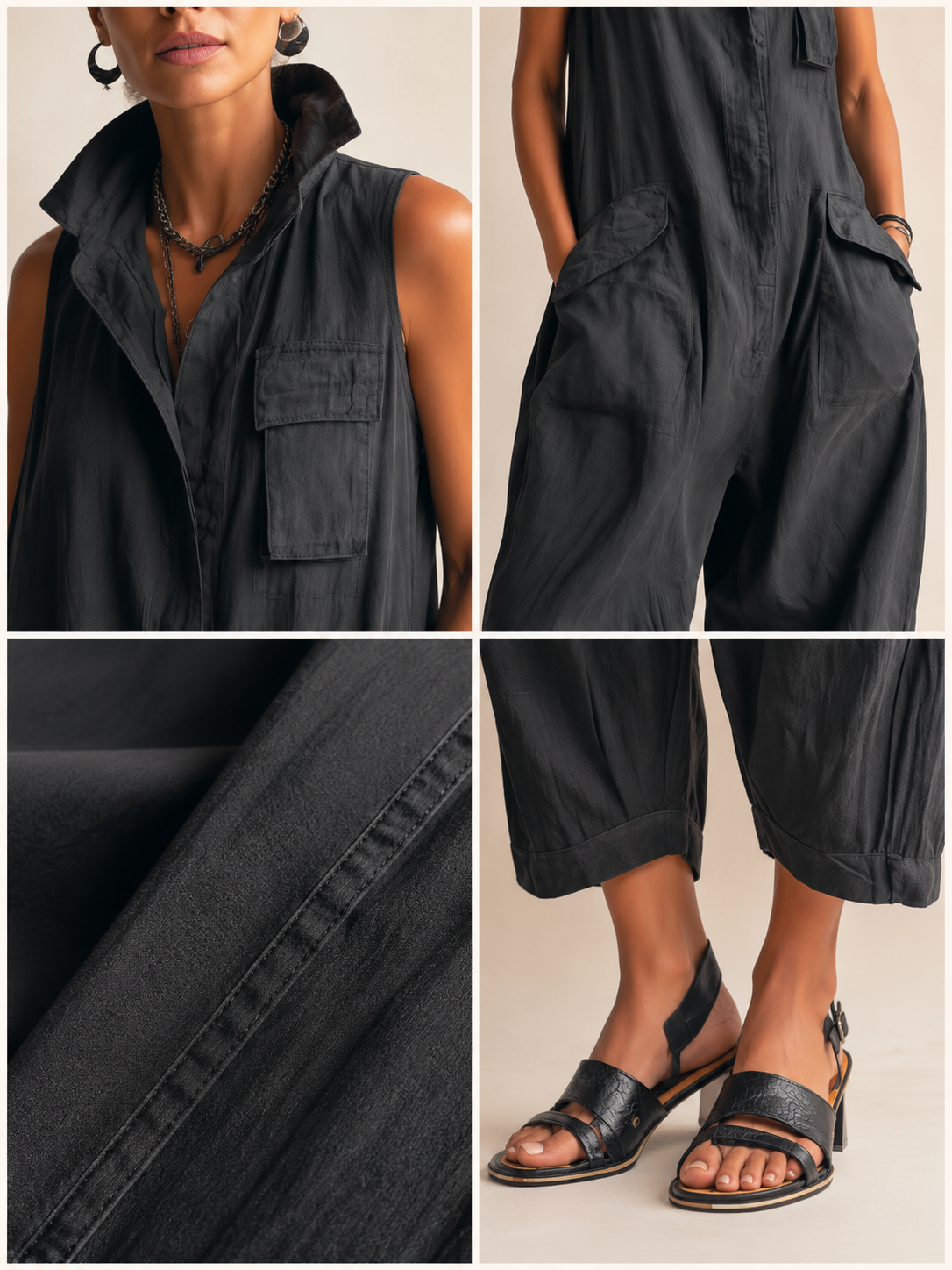 Michela | Cotton Jumpsuit photo 8