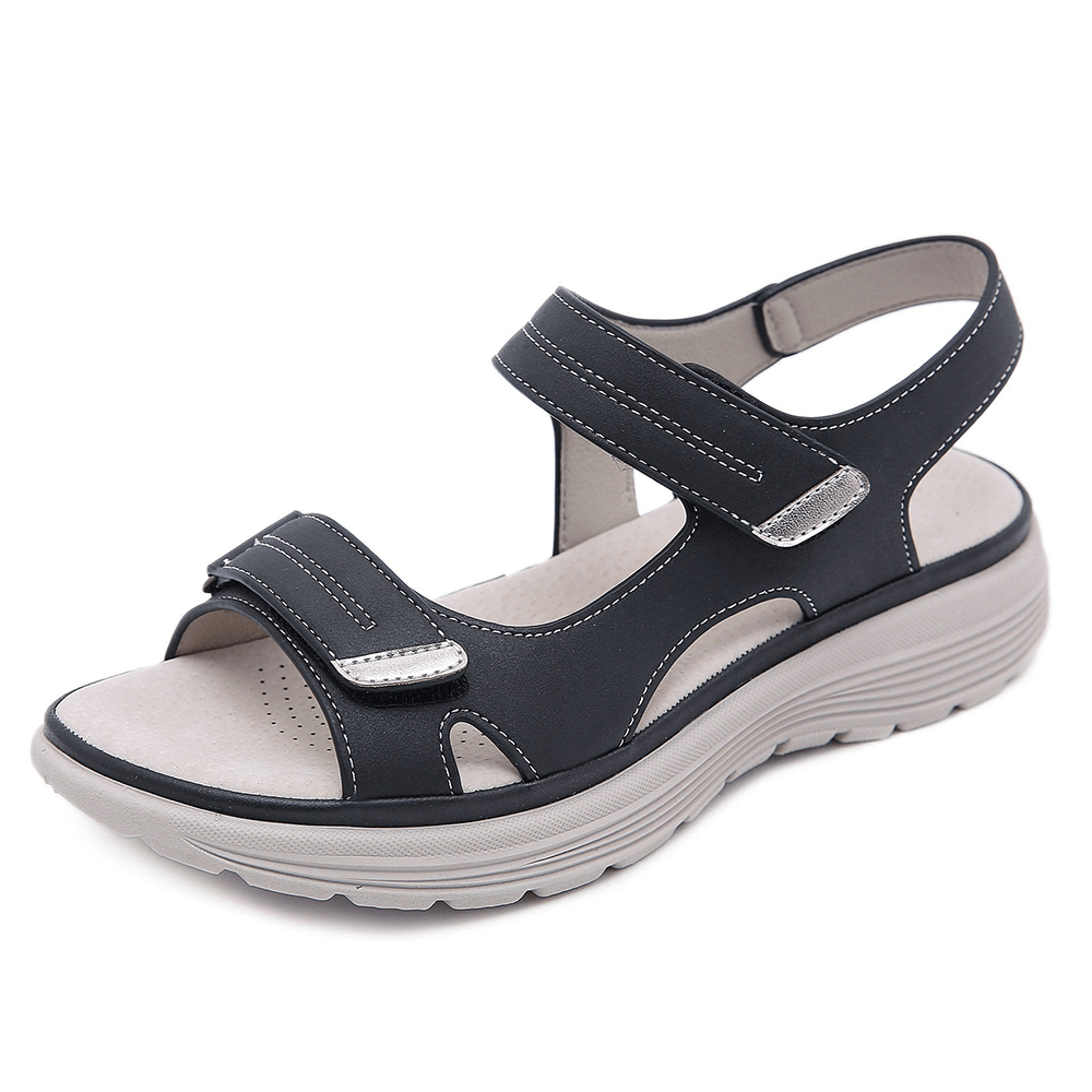 Mila Women's Sandals with Adjustable Straps in Blue, photo 2