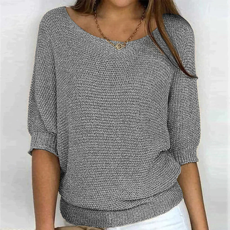 Mildred Women's Sweater in Knit in a Relaxed Fit, photo 5