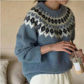 Myra Women's Sweater with a Nordic Knit Pattern, photo 1