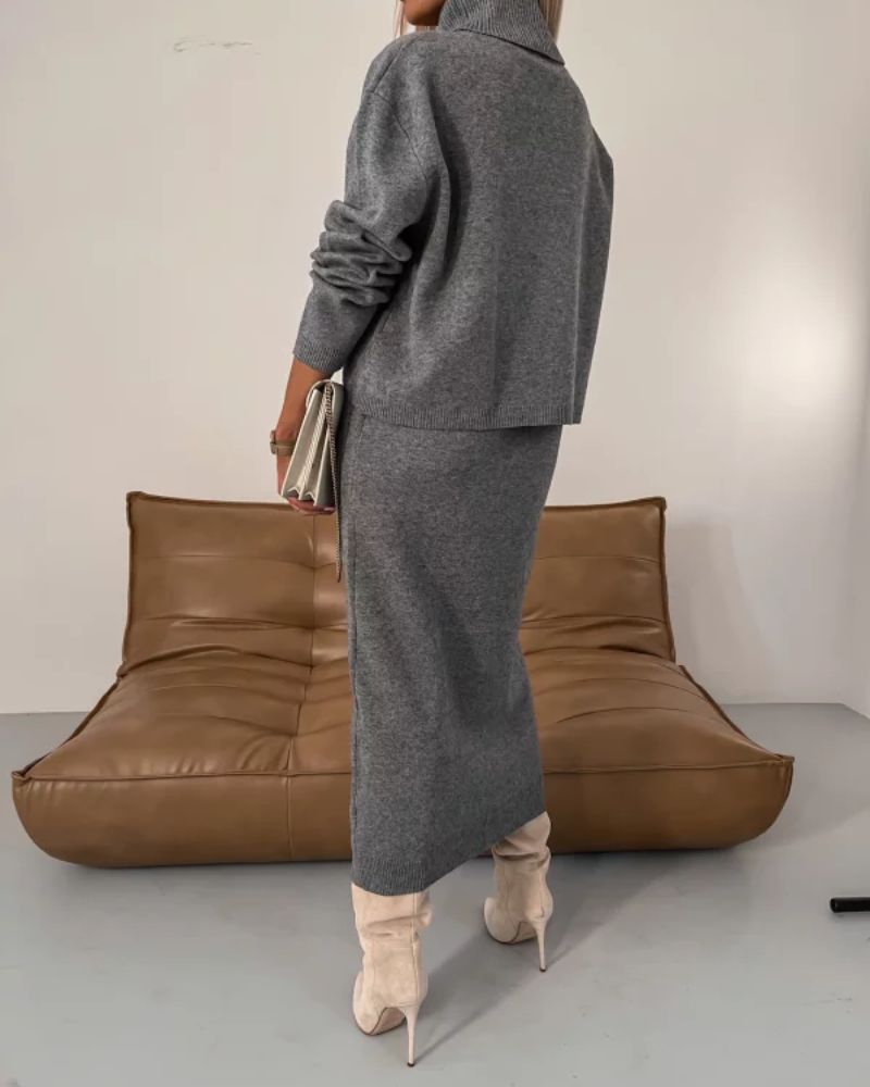 Opal Women's Co-ord Set with a Turtleneck, photo 5