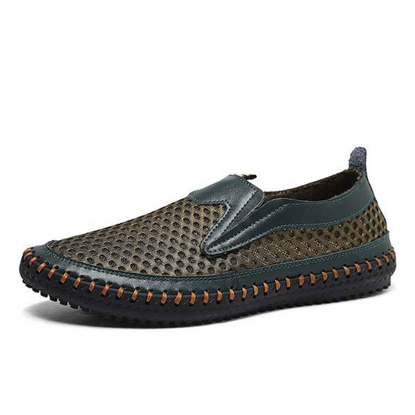 Open Knit Moccasins