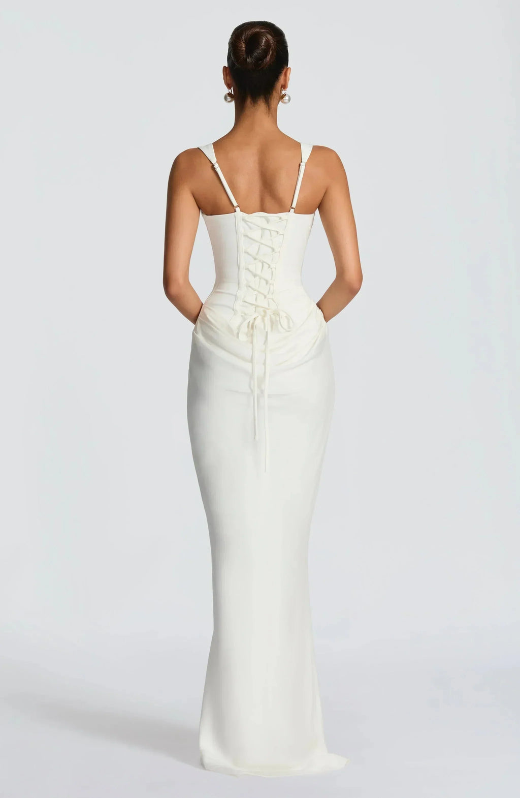 Rachel Women's Long Fitted Backless Dress, photo 9