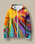 Rhealyn | Sun Motif Zip Hoodie
