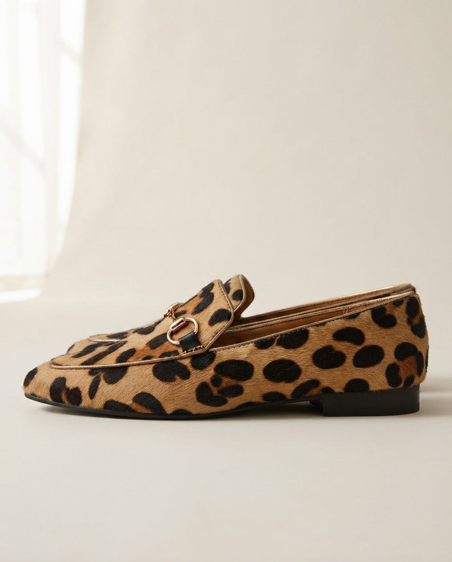 Serena | Leopard Bit Loafers photo 4