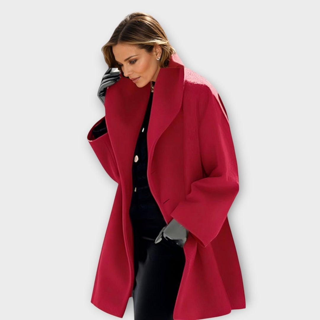 Shirley Women's Coat in a Relaxed Fit with a Hood, photo 3
