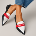 Simone Women's Loafers with Colour Blocking, photo 1