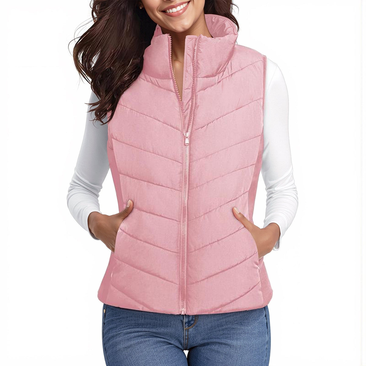 Sleeveless Puffer Gilet photo 10