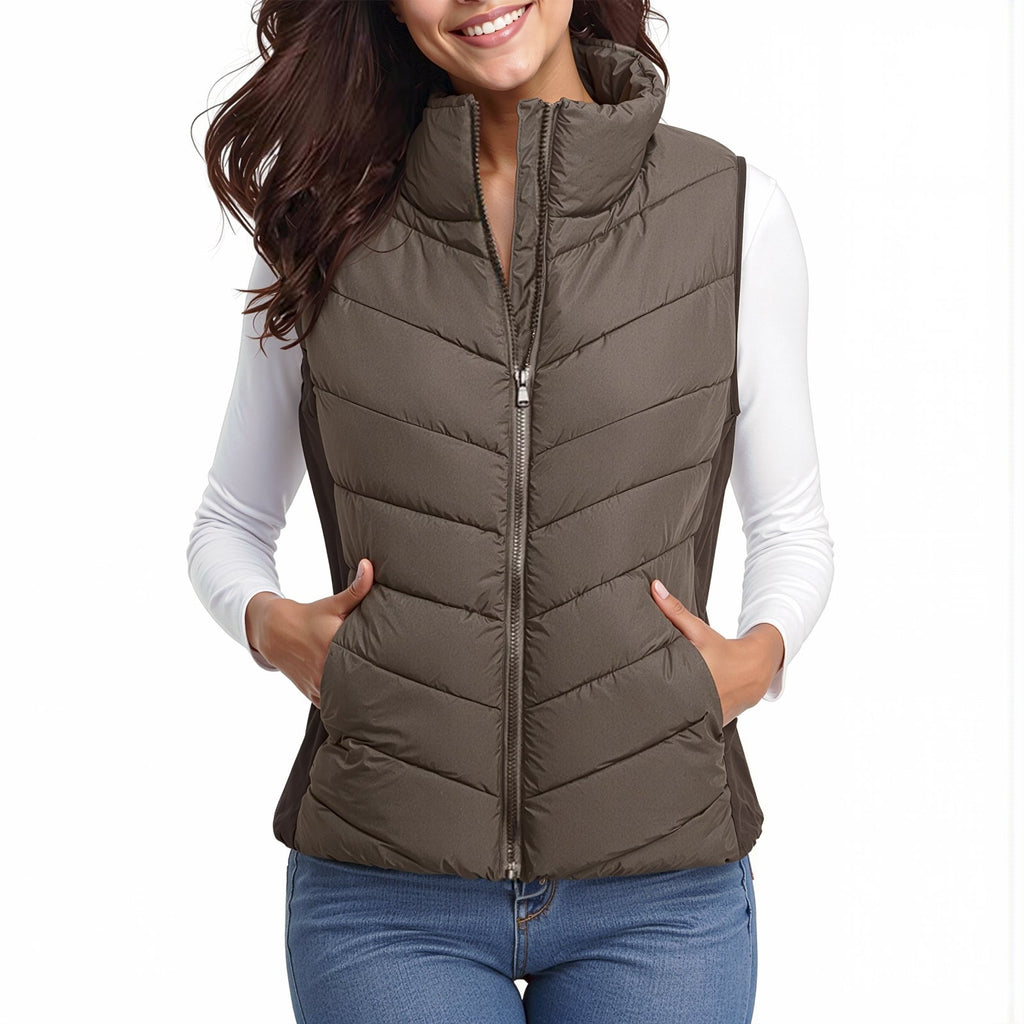 Sleeveless Puffer Gilet photo 12