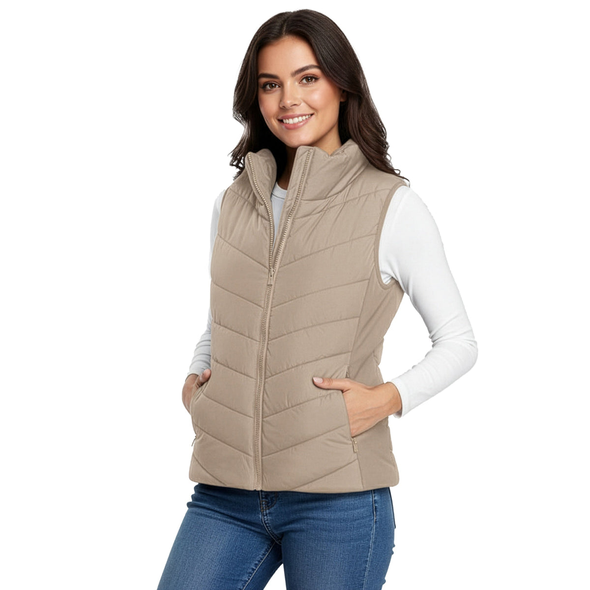 Sleeveless Puffer Gilet photo 13