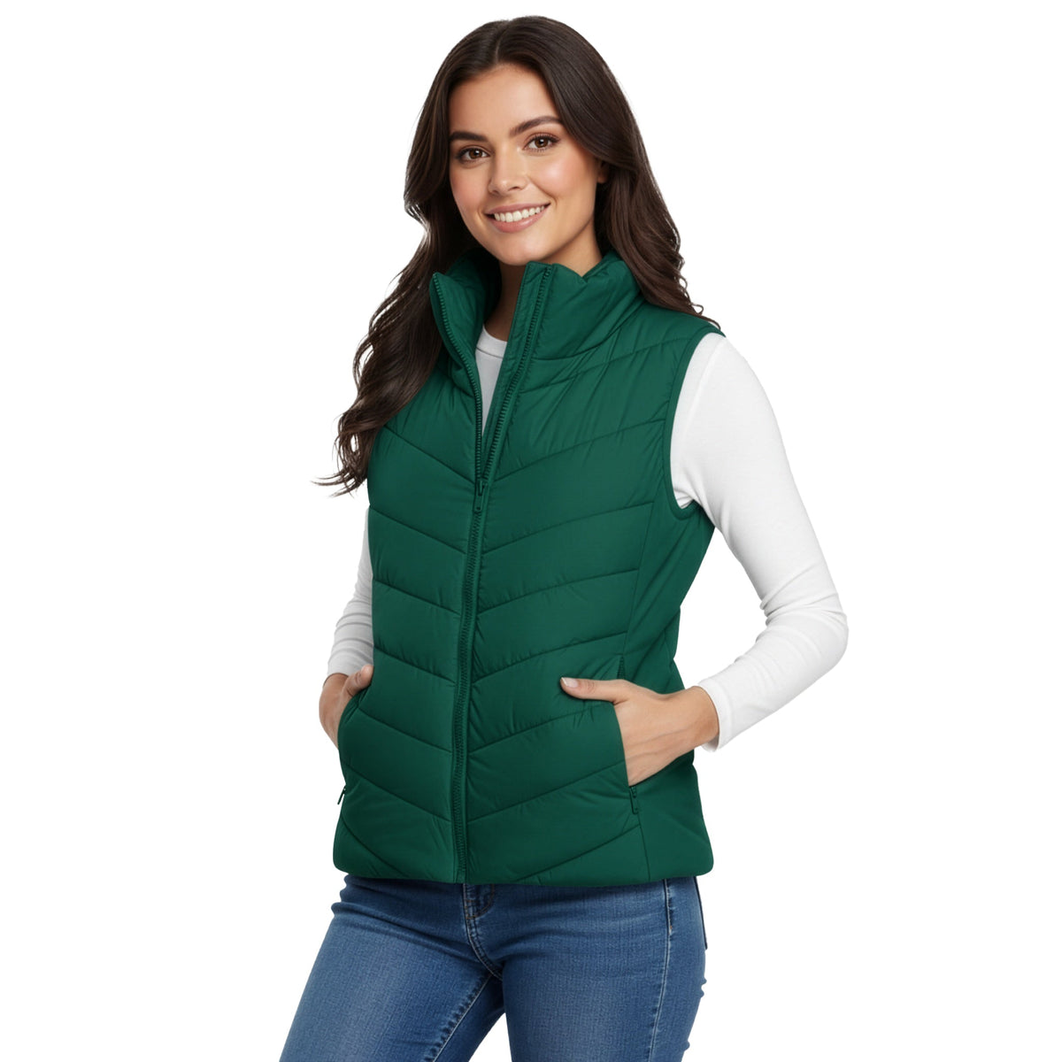 Sleeveless Puffer Gilet photo 15