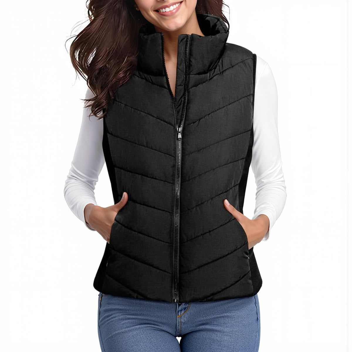 Sleeveless Puffer Gilet photo 2