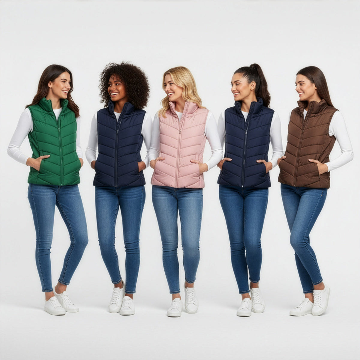 Sleeveless Puffer Gilet photo 27