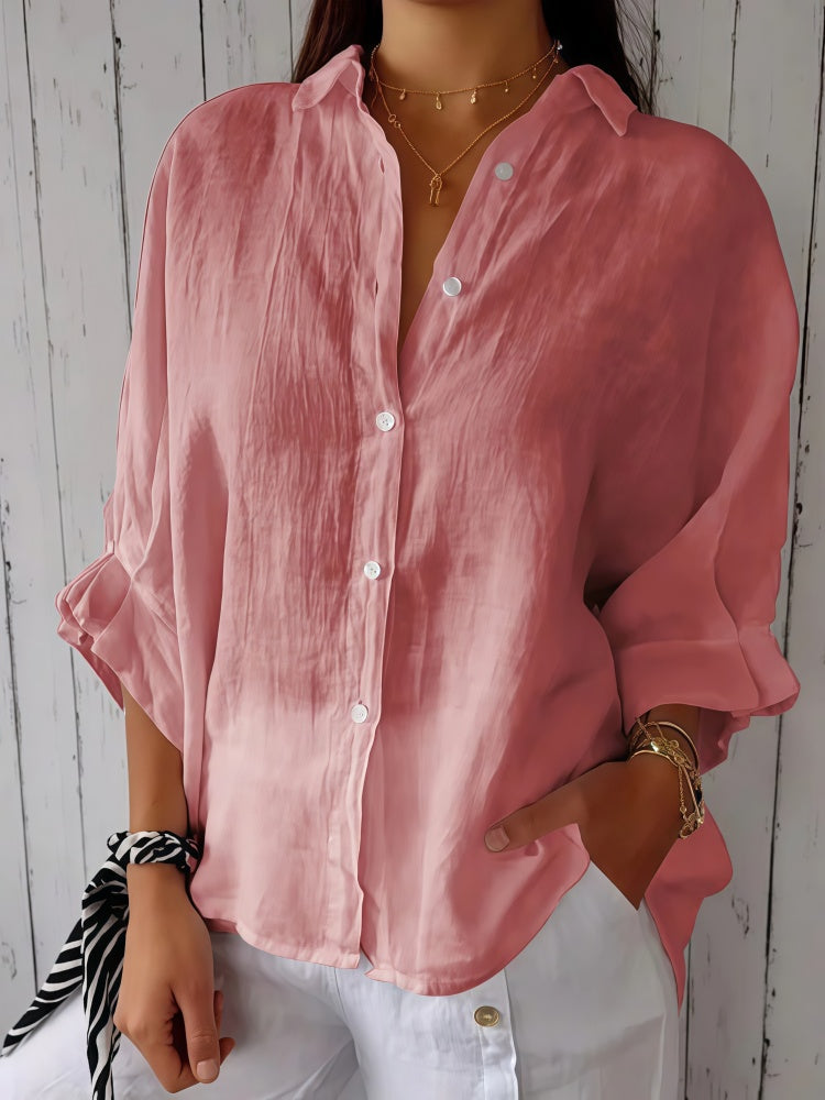 Sylvie | Linen Blend Shirt photo 4