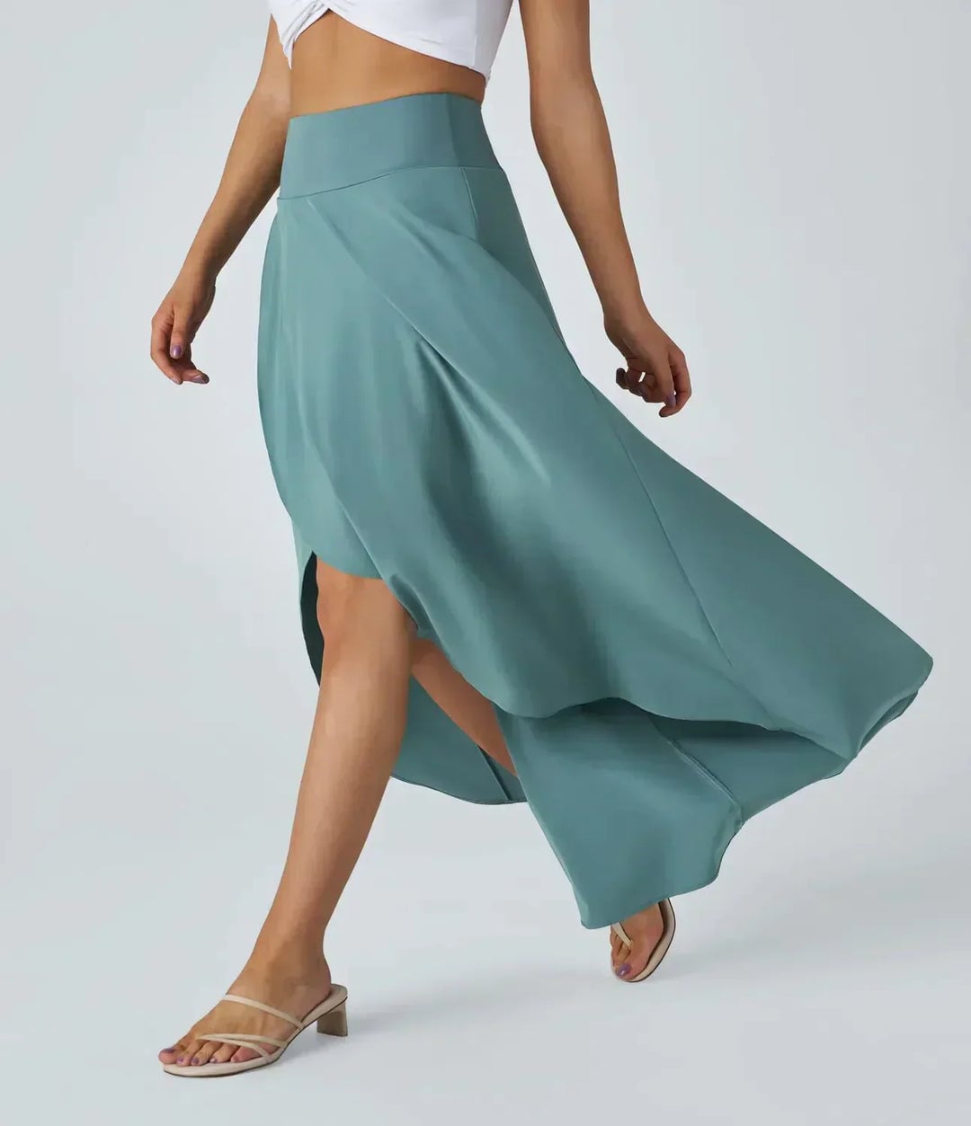 Tara Women's Skirt with a High Waist in Maxi Length, photo 1