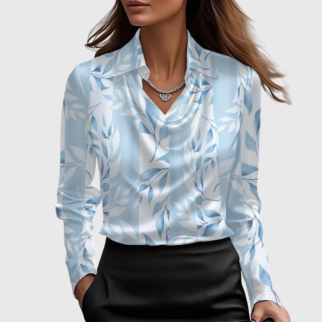Tina Women's Blouse with a Classic Collar, photo 5