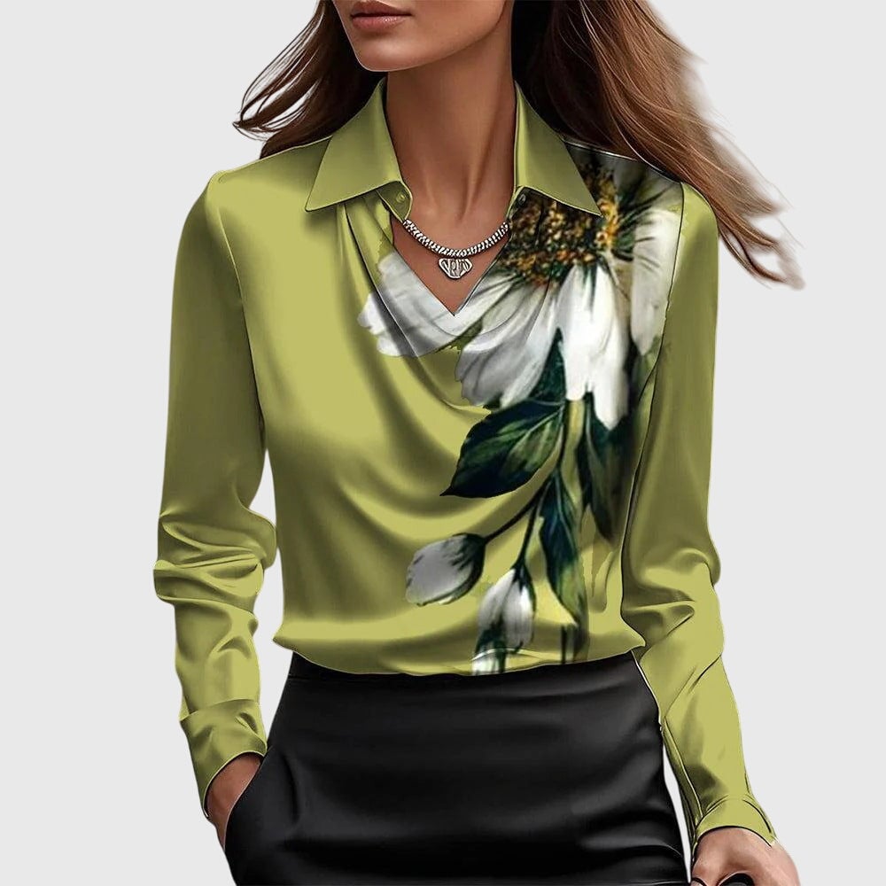 Tina Women's Blouse with a Classic Collar, photo 7