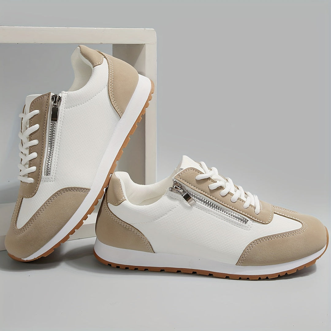 Valentina Women's Trainers with Laces and Colour Blocking, photo 4