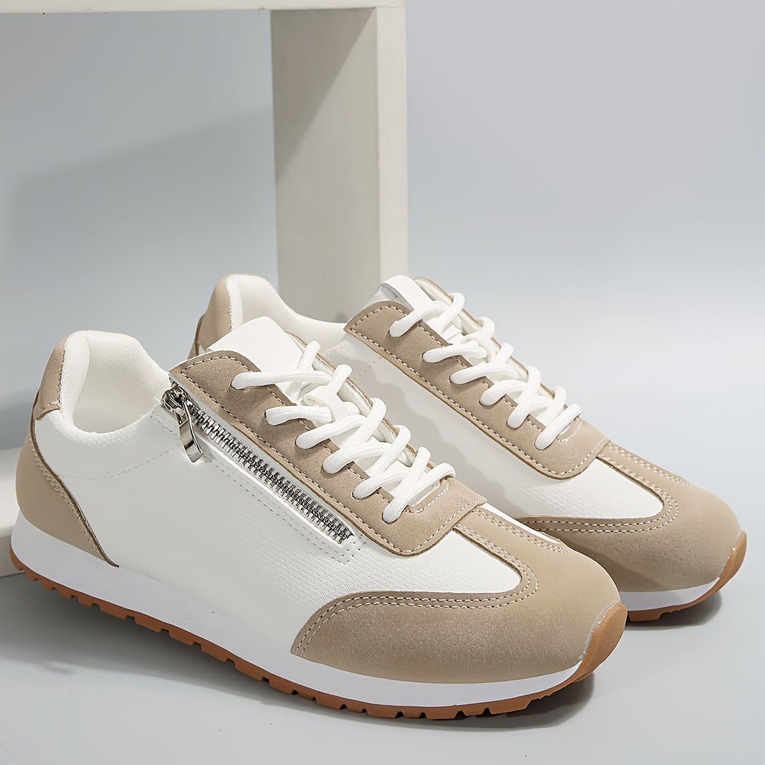 Valentina Women's Trainers with Laces and Colour Blocking, photo 6