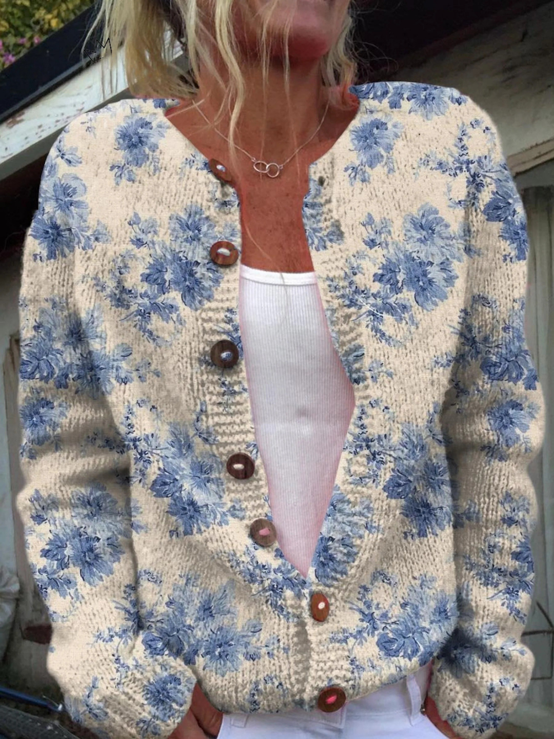 Vera Women's Cardigan in Knit in a Slim Fit, photo 1