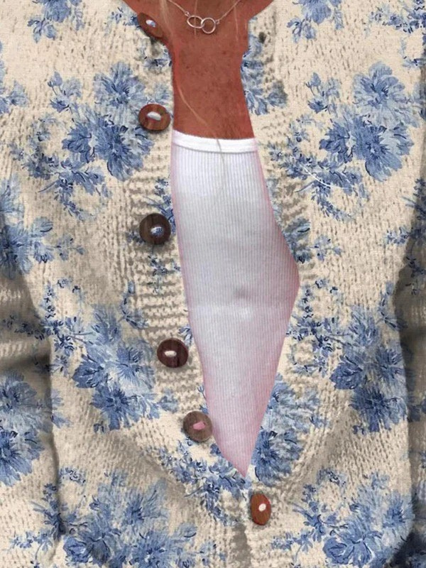 Vera Women's Cardigan in Knit in a Slim Fit, photo 2