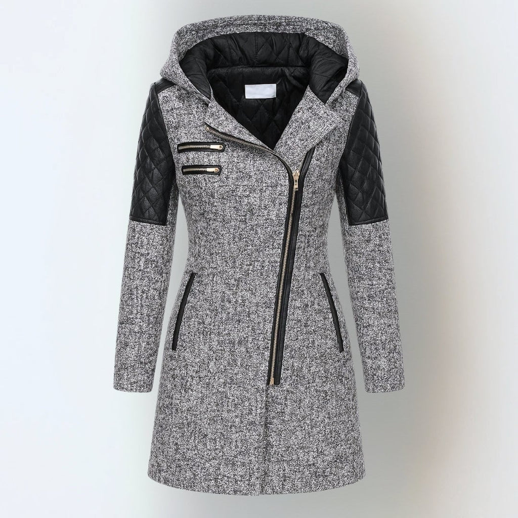 Wanda Women's Jacket in Knit with a Hood, photo 1