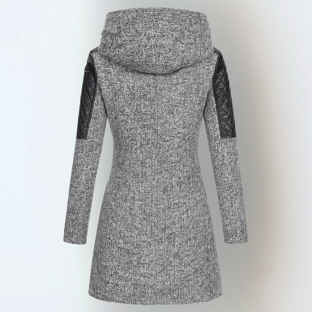 Wanda Women's Jacket in Knit with a Hood, photo 2