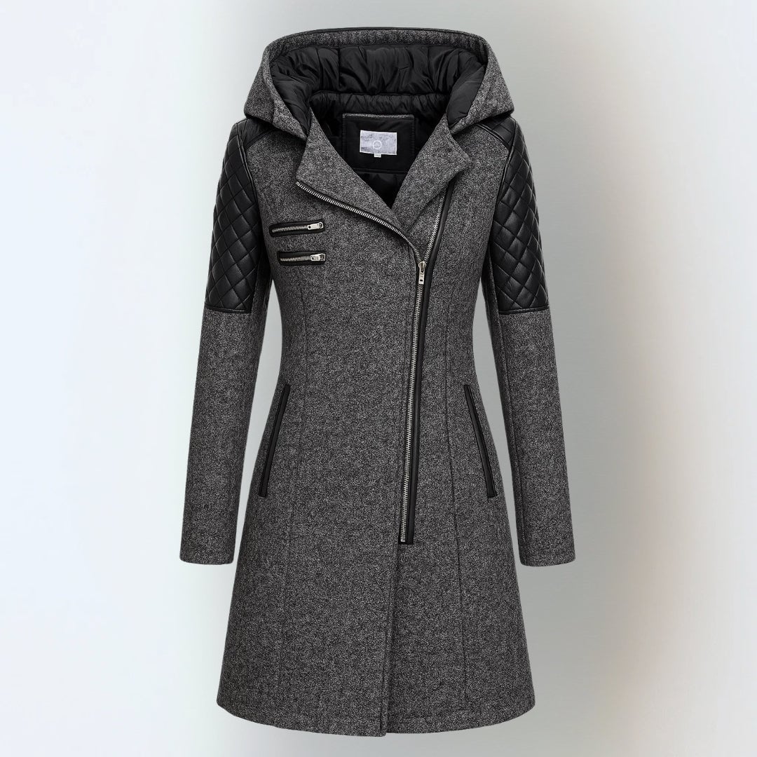 Wanda Women's Jacket in Knit with a Hood, photo 3