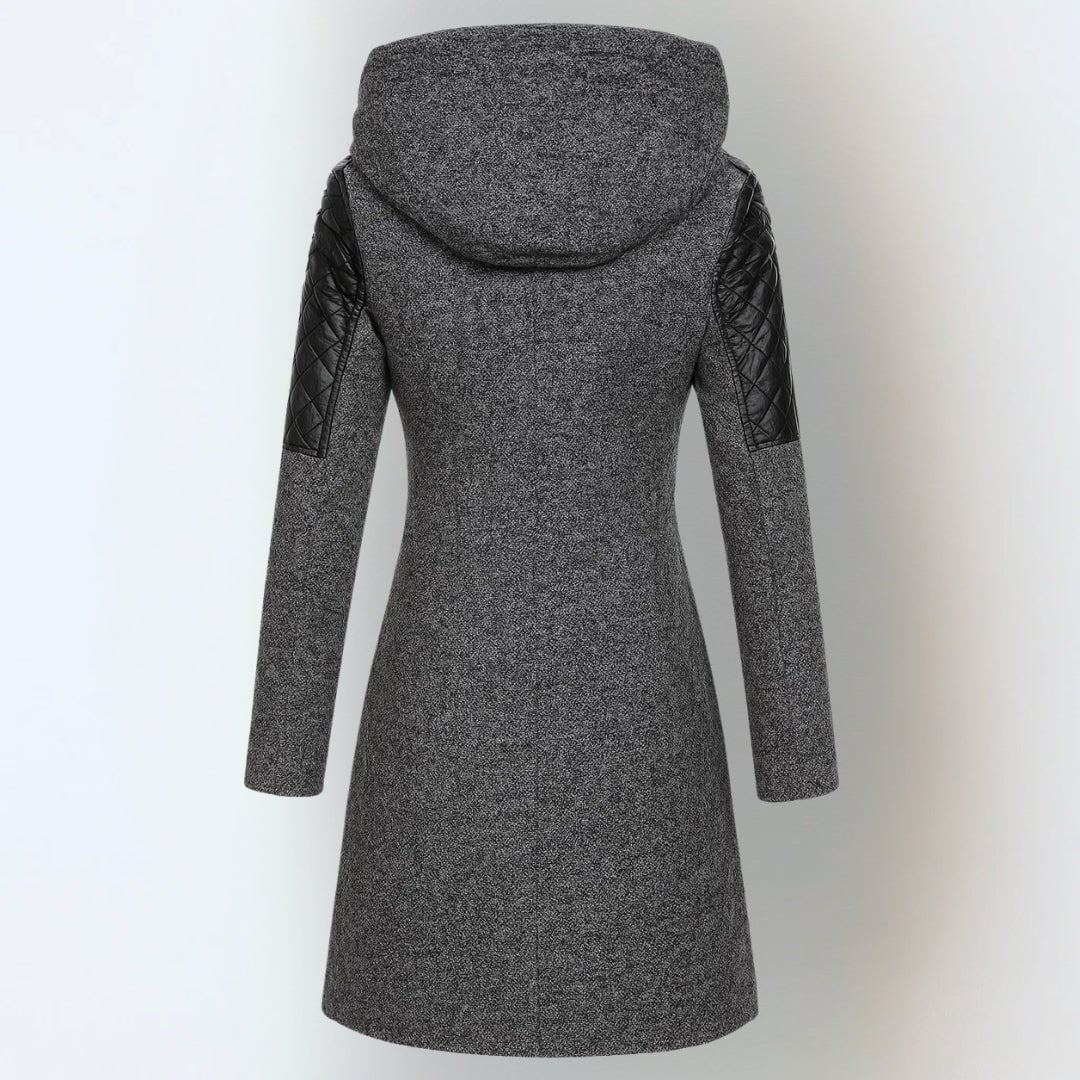 Wanda Women's Jacket in Knit with a Hood, photo 4