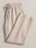 Wide Leg Linen Trousers