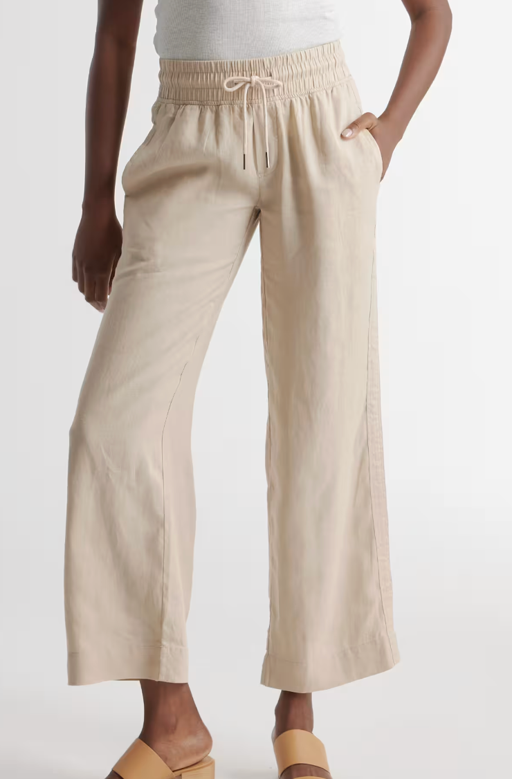 Wide Leg Linen Trousers photo 13