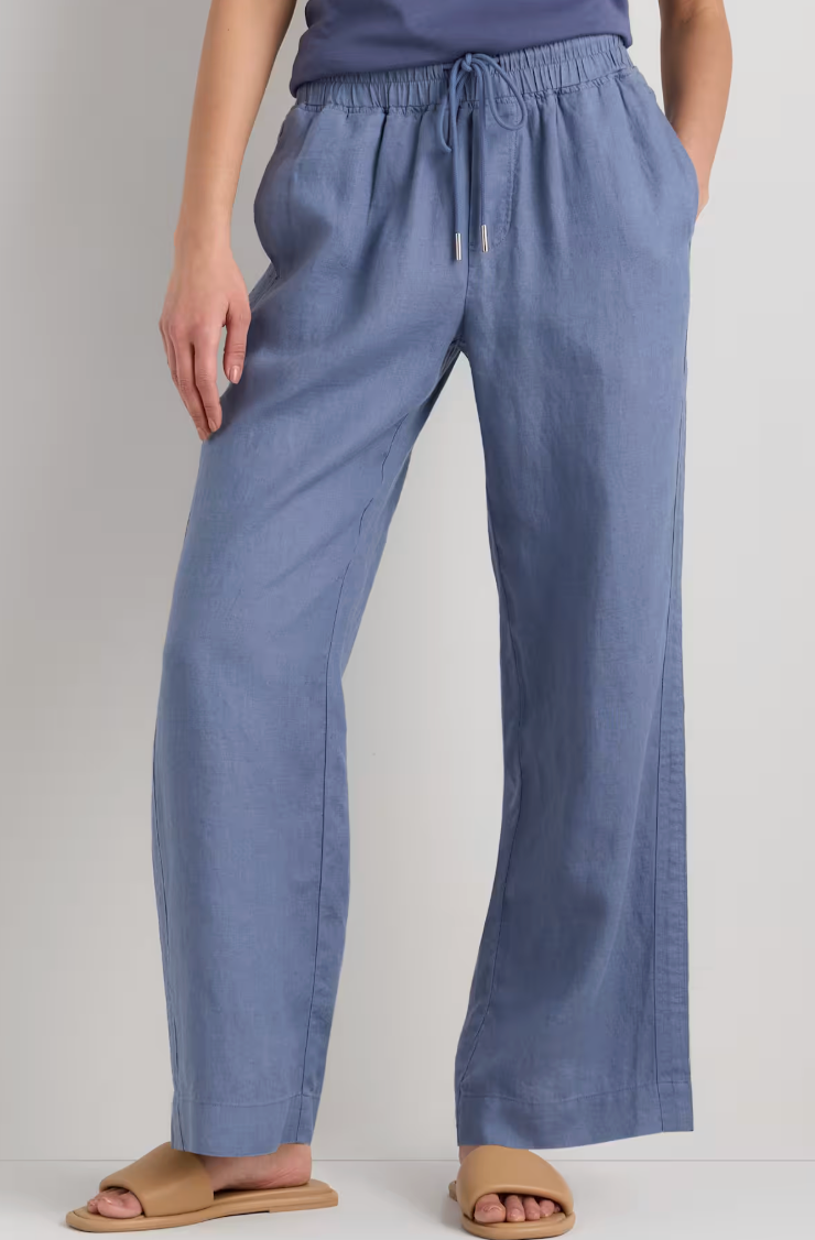 Wide Leg Linen Trousers photo 15