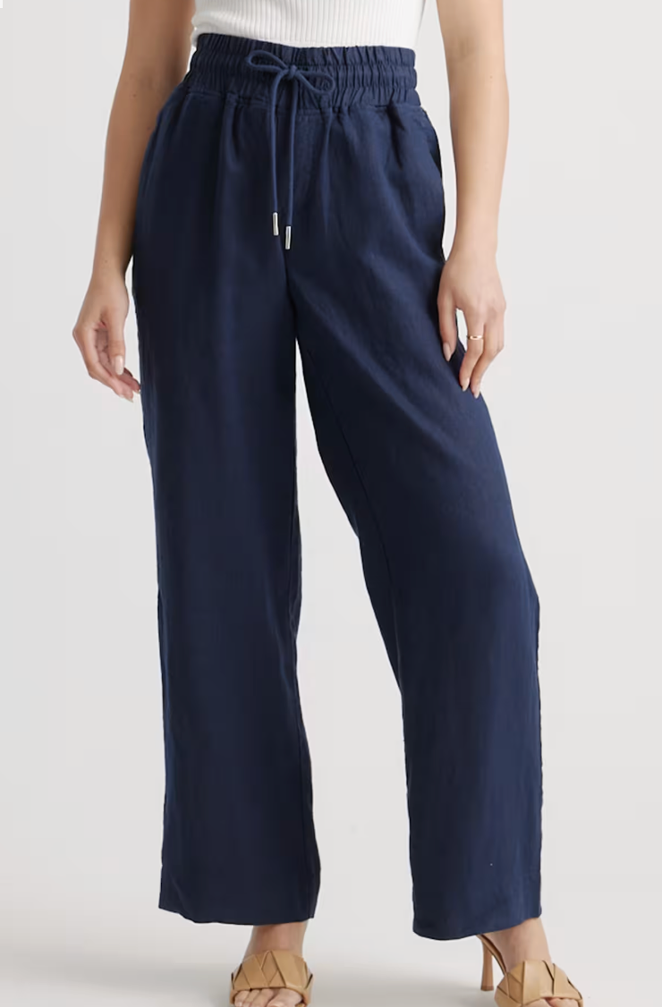 Wide Leg Linen Trousers photo 7