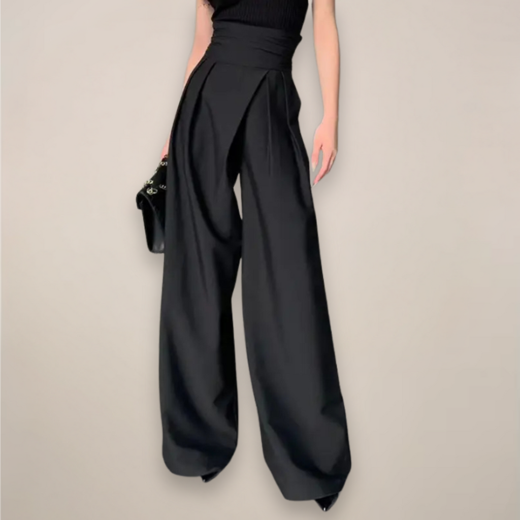Wilma Women's High Waist Wide Leg Trousers, photo 1