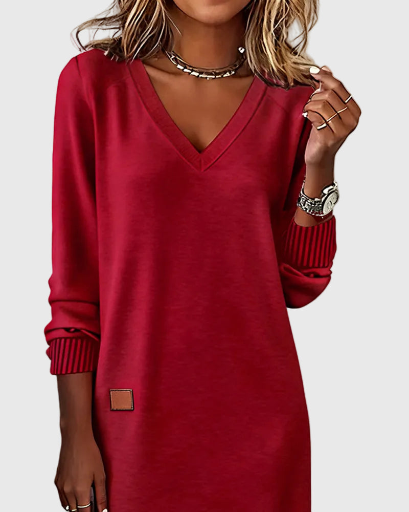 Yvonne Women's Dress in Red, photo 4