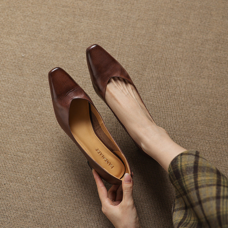 Zila | Leather Block Heels photo 14