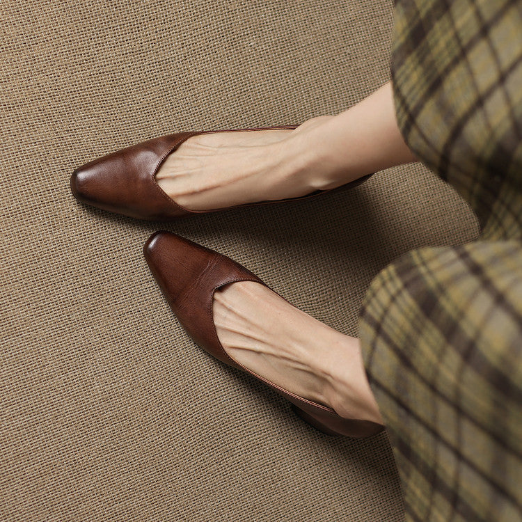 Zila | Leather Block Heels photo 15